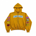 LMLT Yellow Studded Hoodie